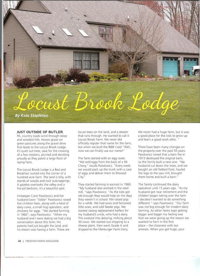 Locust Brook Lodge บัทเลอร์ ภายนอก รูปภาพ